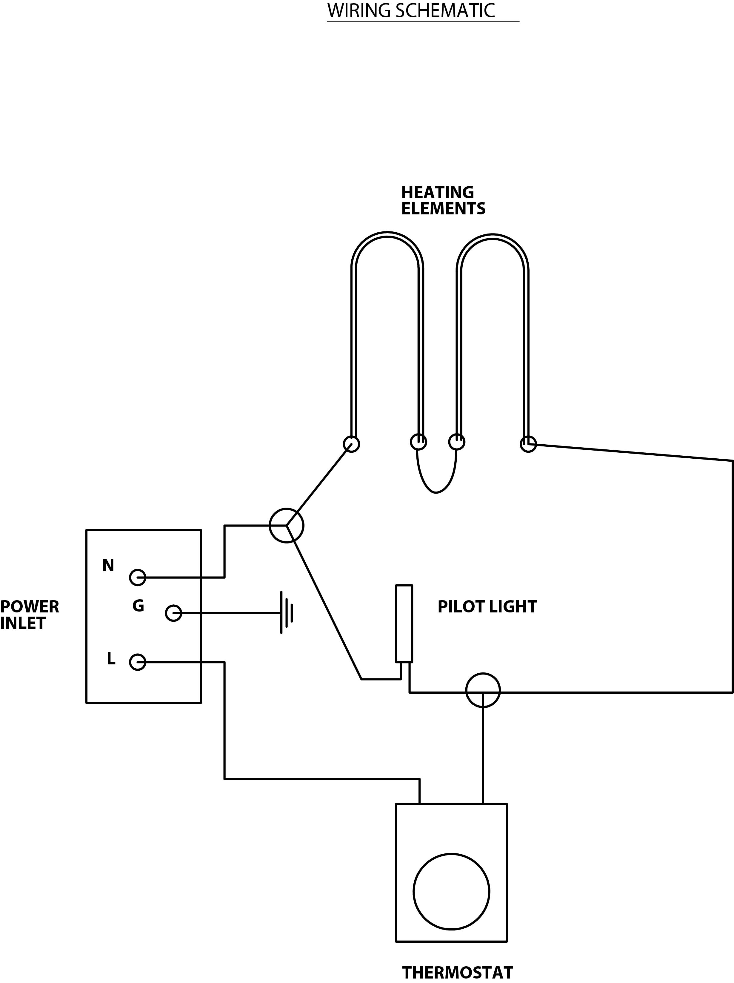 Heating Element Wiring Diagram Hot Water Heater from www.dryrod.com